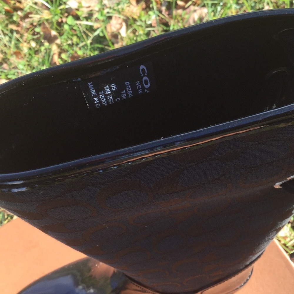 Coach horse riding boots - Picture 4 of 5